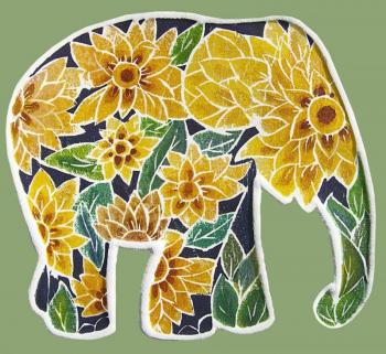Lek Saruta's Sunflower Elephant
