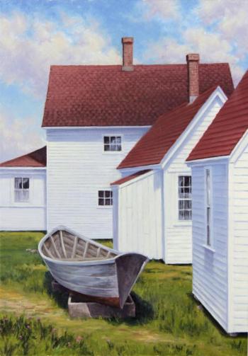 “Red and White Dory,” Will Kefauver