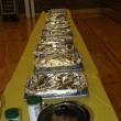There were lots of casseroles donated for the awards banquet. KEVIN BURNHAM/Boothbay Register