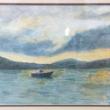 Moosehead Lake watercolor by Joyce Hines