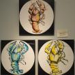 “Homarus Humorous” acrylic and ink by Ann Hedgecock