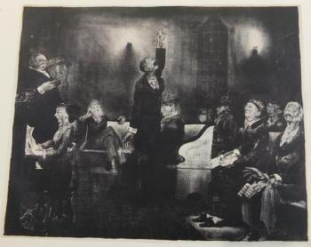"Prayer Meeting," George Bellows 