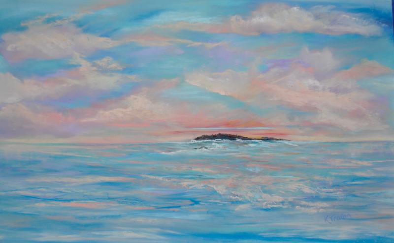 Kim Traina Summer Island Pastel at The Lincoln Home Newcastle Sept 15 Free Event